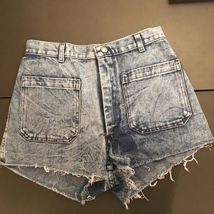 Blue Jean Shorts